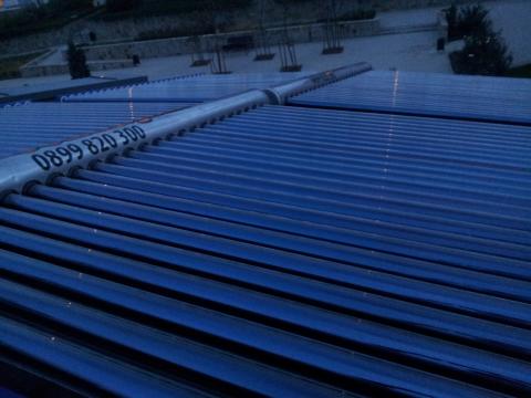 Отопление с 10kW слънева система